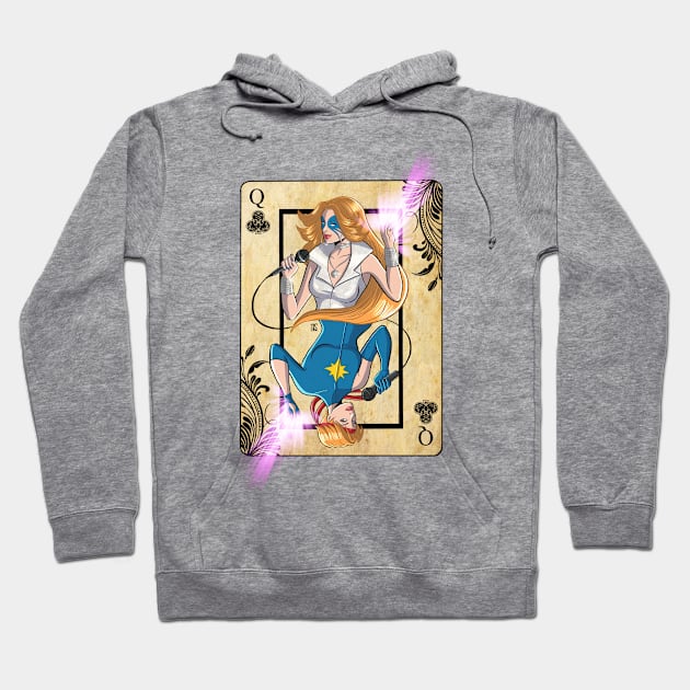 Disco Dazzler Queen of Clubs Hoodie by sergetowers80